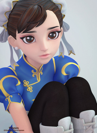Illustration for article titled Hi Chun-Li!